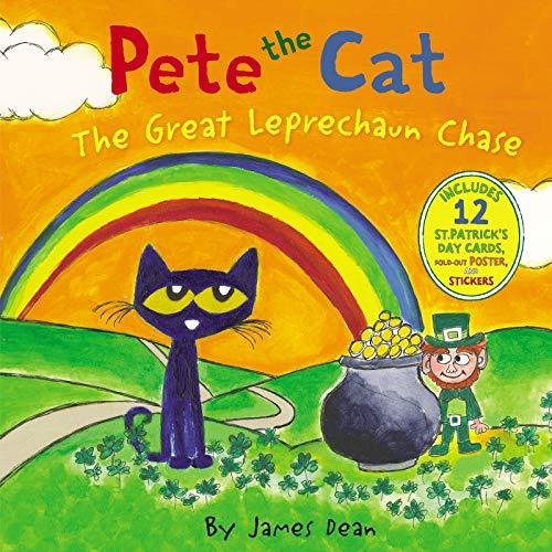 Pete the Cat: The Great Leprechaun Chase : Includes 12 St. Patrick's Day Cards, Fold-Out Poster, and Stickers! By:Dean, James Eur:11,37 Ден2:599