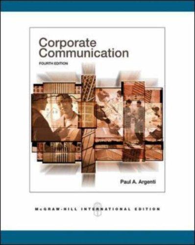 Corporate Communication By:Argenti, Paul A. Eur:188,60 Ден1:1899
