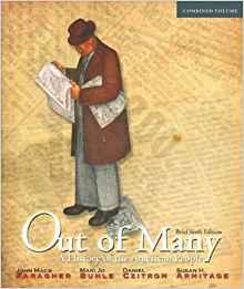 Out of Many : A History of the American People, Brief Edition, Combined Volume By:Faragher, John Mack Eur:12,99 Ден2:8599