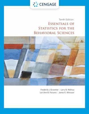 Essentials of Statistics for the Behavioral Sciences By:Wallnau, Larry Eur:12,99 Ден1:6799