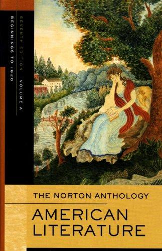 Norton Anthology of American Literature, Volume A : Beginnings to 1820 By:Baym, Nina Eur:4,86 Ден1:1199