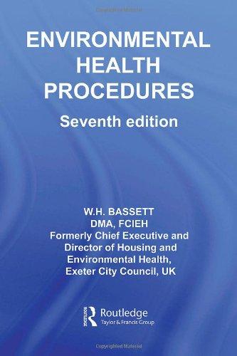Environmental Health Procedures By:Bassett, W. H. Eur:63,40 Ден1:9399