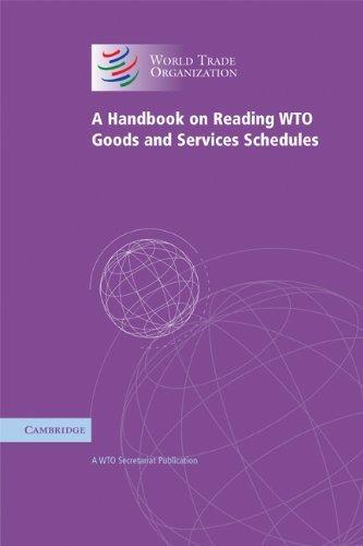 A Handbook on Reading WTO Goods and Services Schedules By:Secretariat, Wto Eur:226 Ден2:1399