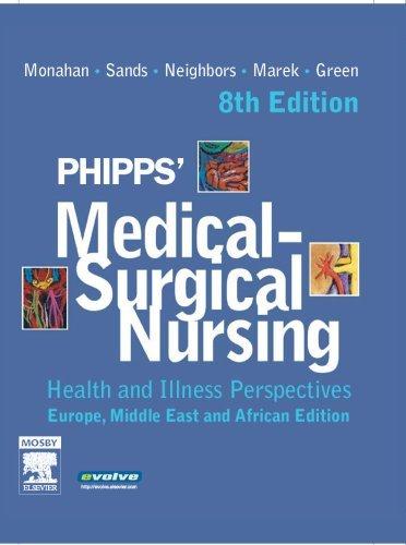 Phipps' Medical-Surgical Nursing : Health and Illness Perspectives By:Monahan, Frances Donovan Eur:81,28 Ден1:4299