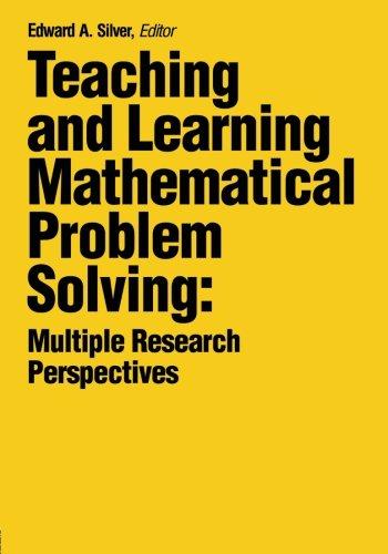 Teaching and Learning Mathematical Problem Solving: Multiple Research Perspectives By:Silver, Edward A. Eur:121,93 Ден2:6199