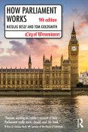 How Parliament Works By:Besly, Nicolas Eur:26 Ден1:2499