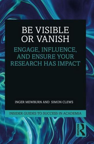 Be Visible or Vanish By:Clews, Simon Eur:37,38 Ден2:1399
