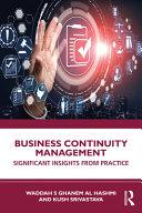 Business Continuity Management By:Srivastava, Kush Eur:40,63 Ден2:1899