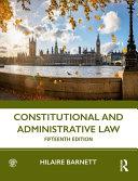 Constitutional and Administrative Law By:Barnett, Hilaire Eur:243,89 Ден1:2699