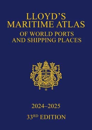 Lloyd's Maritime Atlas of World Ports and Shipping Places 2024-2025 By:(COR), Informa UK Ltd Eur:463,40 Ден1:9299