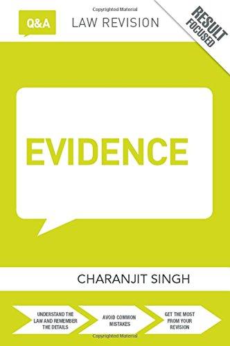 Q&A Evidence (Questions and Answers) By:Singh, Charanjit Eur:160,96 Ден2:999