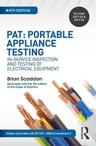 PAT: Portable Appliance Testing : In-Service Inspection and Testing of Electrical Equipment By:Scaddan, Brian Eur:22,75 Ден2:1099