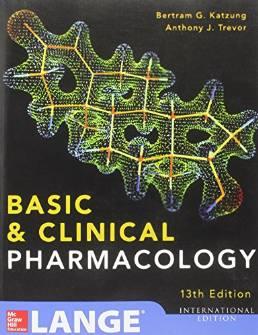 BASIC AND CLINICAL PHARMACOLOGY (Int'l Ed) By:Katzung Eur:63,40  Ден3:3899