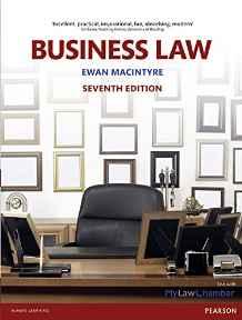 Business Law By:MacIntyre, Ewan Eur:317,06 Ден1:3599