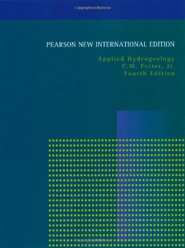 Applied Hydrogeology: Pearson New International Edition By:Fetter, C.W. Eur:97,54 Ден2:3899