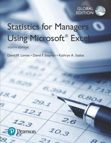 Statistics for Managers Using Microsoft Excel By:Szabat, Kathryn A. Eur:175,59 Ден2:1499