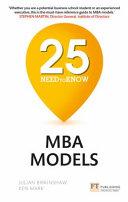 25 Need-to-know MBA Models By:Birkinshaw, Julian Eur:26 Ден1:899
