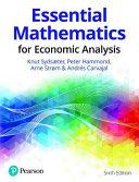 Essential Mathematics for Economic Analysis By:Sydsaeter, Knut Eur:56,89 Ден1:2899