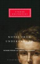 Notes from Underground By:Dostoevsky, Fyodor Eur:12,99 Ден2:1599