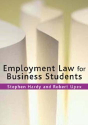 Employment Law for Business Students By:Upex, R. V. Eur:320,31 Ден2:3299