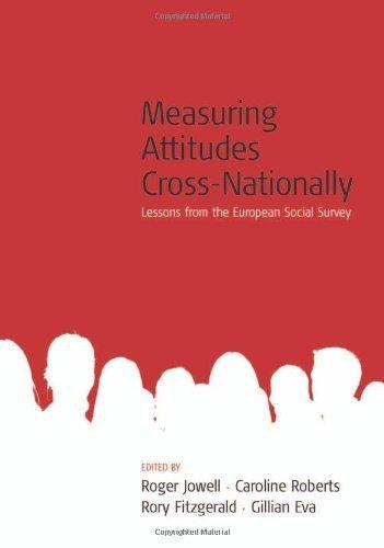 Measuring Attitudes Cross-Nationally : Lessons from the European Social Survey By:Jowell, Roger Eur:30.88 Ден2:6099