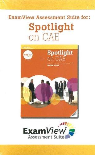 SPOTLIGHT ON CAE EXAMVIEW By:Mansfield, Francesca Eur:3,24 Ден2:2699
