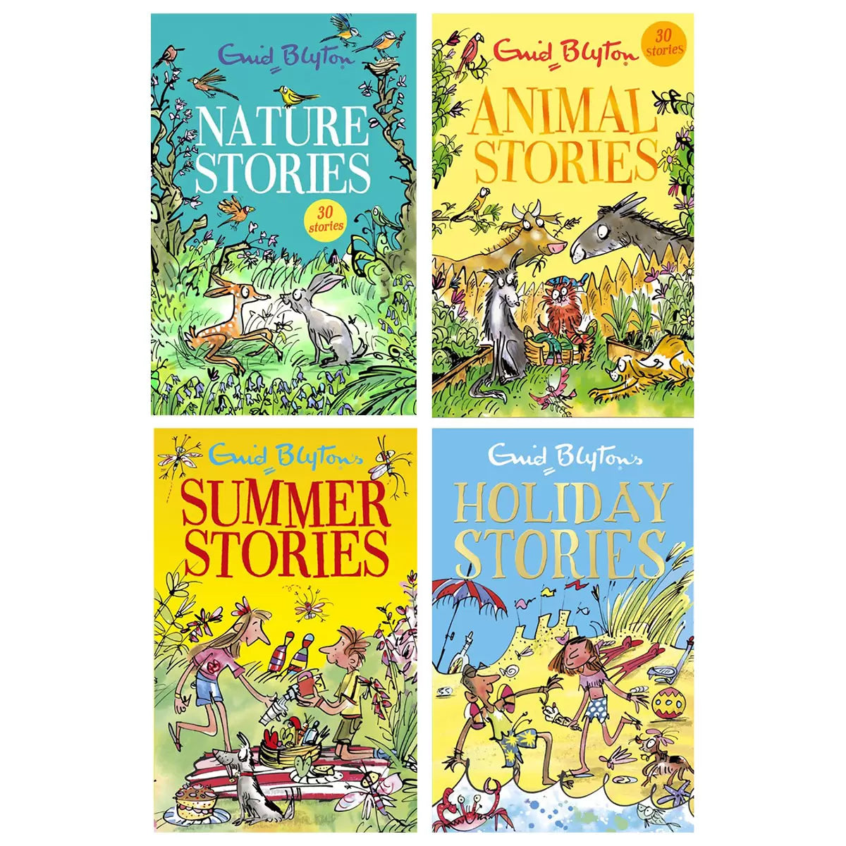 Enid Blyton Spring & Summer 4 Book Collection Set By:Blyton, Enid Eur:8,11 Ден2:1499