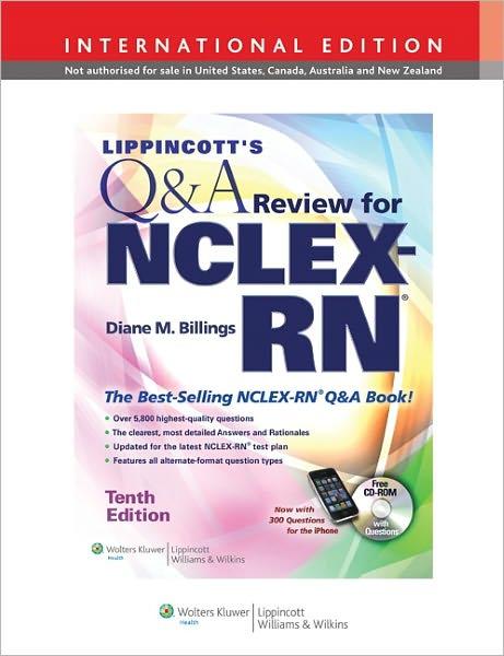 Lippincott's Q&A Review for NCLEX-RN By:Billings, Diane M. Eur:113,80 Ден1:2399