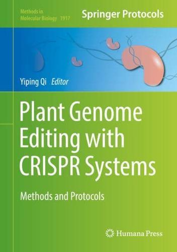 Plant Genome Editing with CRISPR Systems : Methods and Protocols - Methods in Molecular Biology By:Yiping, Qi Eur:35,76 Ден1:9399