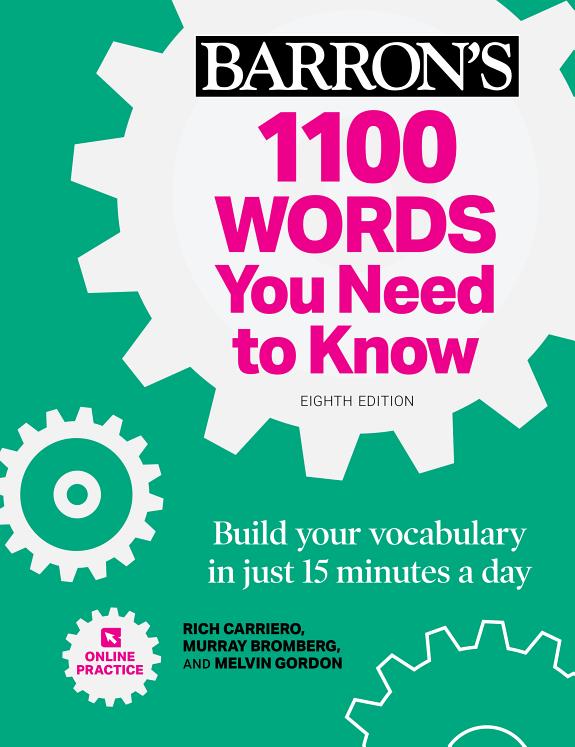 1100 Words You Need to Know + Online Practice By:Series, Barron's Educational Eur:45,51 Ден1:1099