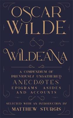 Wildeana (riverrun editions) By:Wilde, Oscar Eur:42,26 Ден2:1099