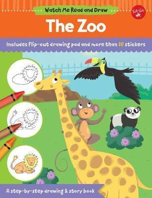 Watch Me Read and Draw: The Zoo : A step-by-step drawing & story book By:Chagollan, Samantha Eur:22,75 Ден2:499