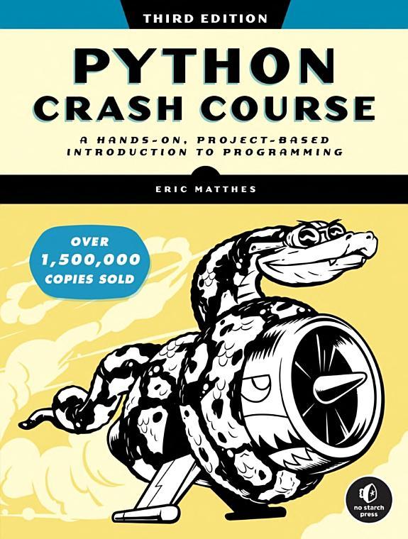 Python Crash Course, 3rd Edition By:Matthes, Eric Eur:113,80 Ден1:2999