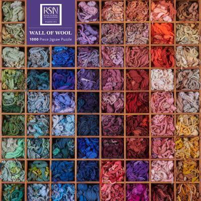 Adult Sustainable Jigsaw Puzzle: Royal School of Needlework: Wall of Wool By:(creator), Flame Tree Studio Eur:19,50 Ден2:899