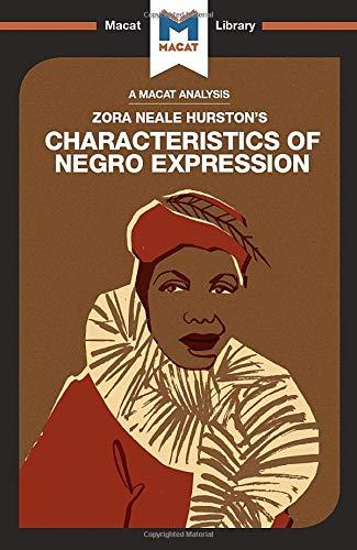 An Analysis of Zora Heale Hurston's Characteristics of Negro Expression By:Aguirre, Mercedes Eur:40,63 Ден1:499