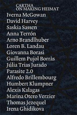 Cartha : On Making Heimat By:Chiavi, Elena Eur:26 Ден2:1299