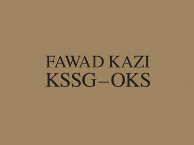 Fawad Kazi KSSG OKS : Volume I: Project Introduction and Pavilion KSSG By:Sauer, Marko Eur:37,38 Ден1:3099