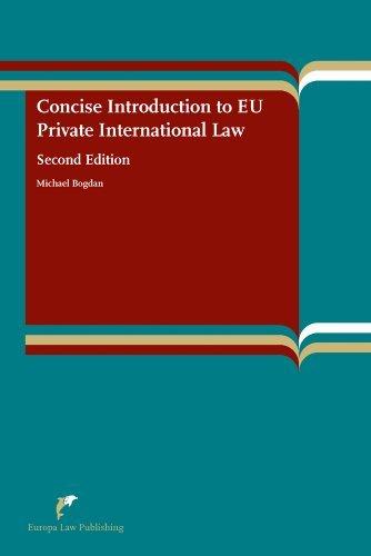 Concise Introduction to EU Private International Law By:Bogdan, Michael Eur:154,46 Ден1:2999