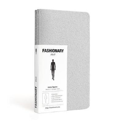 Fashionary Mini Felt Grey Mens Sketchbook A6 (Set of 3) By:FASHIONARY Eur:19,50 Ден2:599
